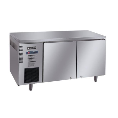Bàn mát/bàn đông Inox Sanden SCC-1563/SCF-1563 dung tích 320 Lít, sâu 600mm