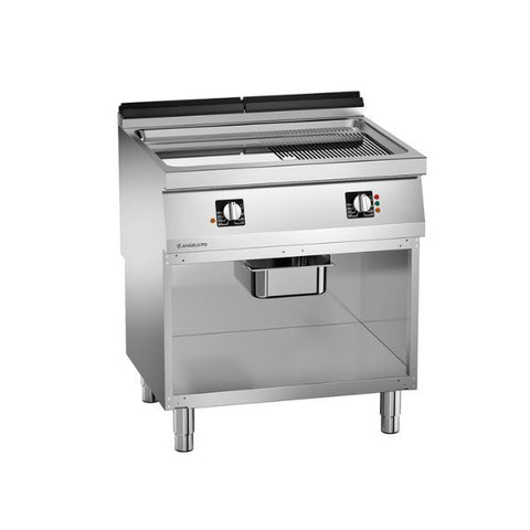 Bếp chiên nửa phẳng nửa nhám dùng điện ANGELO PO 1S1FT6E