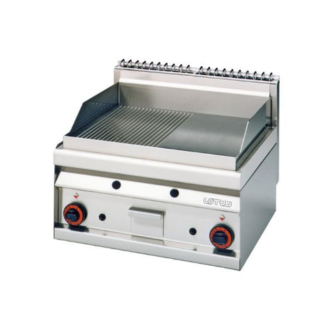 Bếp chiên phẳng dùng gas 1/2 Rãnh + 1/2 nhẵn Lotus FTLR-6G