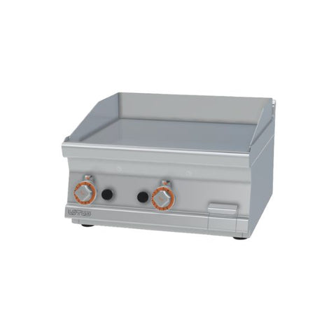 Bếp chiên phẳng dùng gas phủ crom Superchrome Lotus FTLT-66GS