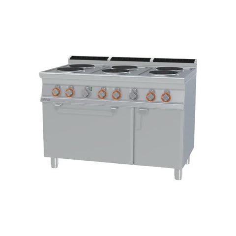 Bếp điện 6 vùng nấu có lò nướng điện Lotus CF6-712ETV