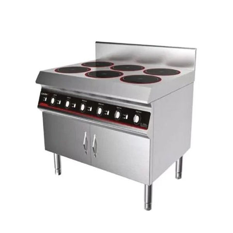 Bếp Điện Từ Công Nghiệp 6 mặt nấu LESTOV LT-B300VI-B105