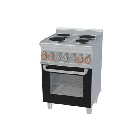 Bếp điện từ 3 pha có lò nướng cửa kính Lotus CFM4-66ET