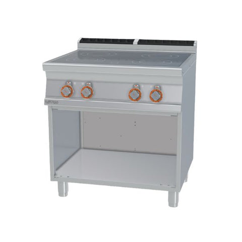 Bếp điện từ 4 vùng nấu kết hợp tủ Lotus 10 kW PCC-78ET