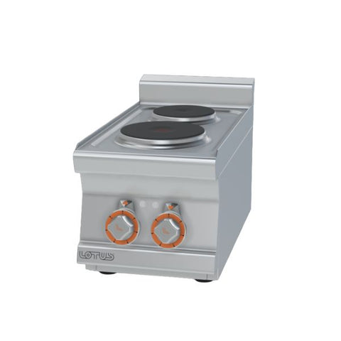 Bếp điện từ ba pha 2 vùng nấu Lotus 3 kW PCT-63ET