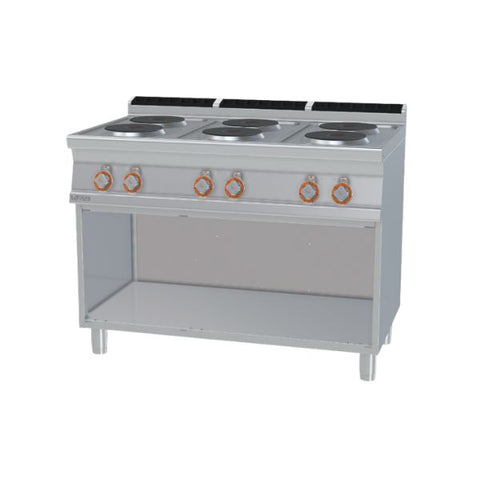 Bếp điện từ công nghiệp 6 vùng nấu Lotus PC-712ET