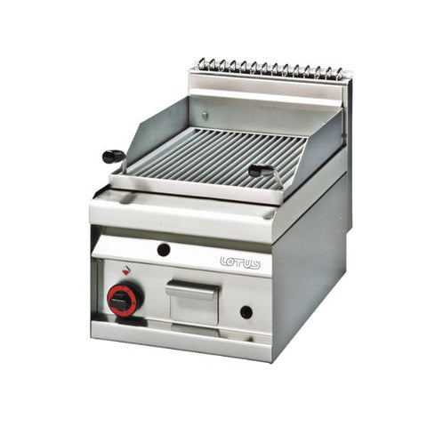 Bếp nướng gas Lavastone bằng thép không gỉ Lotus CW-4G