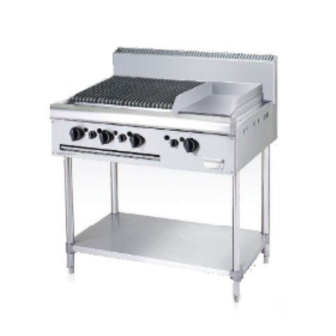 Bếp nướng có chiên phẳng Berjaya CB3BGG1BFS-17
