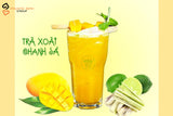 Làm món xoài chanh sả tăng sức đề kháng cho cả nhà
