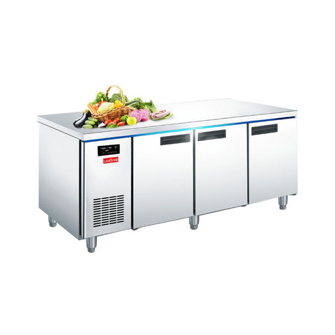 Bàn đông lạnh inox 2 cánh Homar N-15LZ