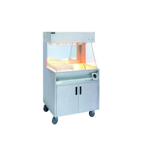 Bàn giữ nóng thực phẩm chiên dùng điện có chân Brandon DS10