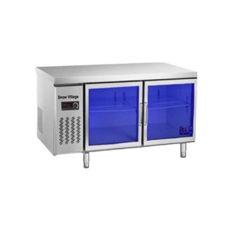 Bàn mát 2 cửa kính 1.2m Snow Village PLO.18L2CBL