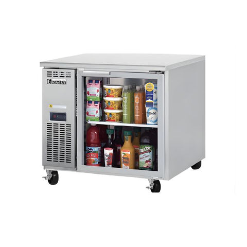 Bàn mát trưng bày 1 cánh kính cửa mở Everest B090CG-1ROOS-E