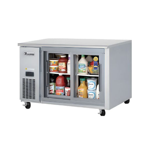 Bàn mát trưng bày 2 cánh kính cửa lùa Everest B120CH-2RROS-E