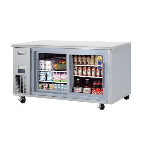Bàn mát trưng bày 2 cánh kính cửa lùa Everest B150CH-2RROS-E