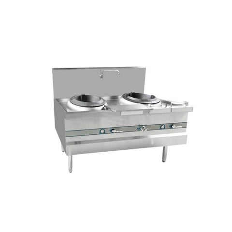 Bếp á 2 họng dùng gas Sino Flame SF-SRE-2-H(E)