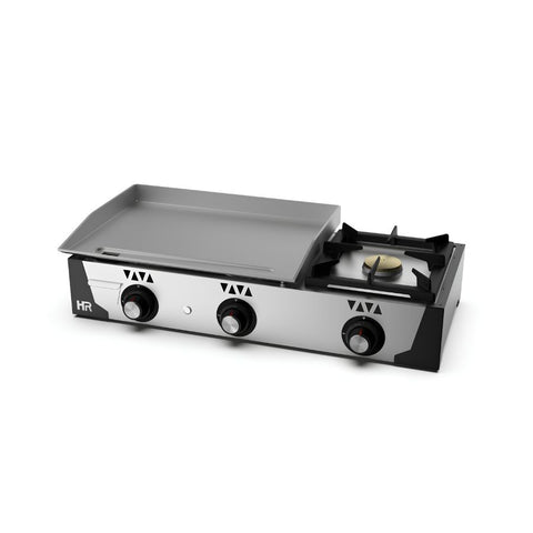 Bếp chiên phẳng gas kết hợp bếp gas HR FAINCA PLC6100F