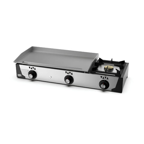 Bếp chiên phẳng gas kết hợp bếp gas HR FAINCA PLC8100F