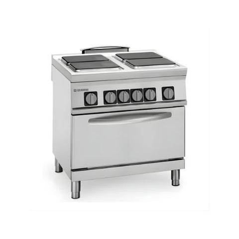 Bếp Âu dùng điện có lò nướng Tecnoinox PFS12E7