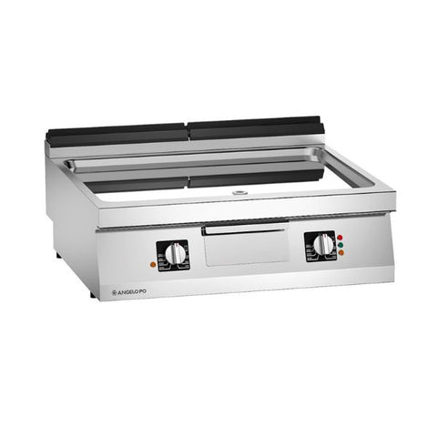 Bếp Chiên Phẳng Bề Mặt Mạ Crom Dùng Điện ANGELO PO 1S0FT7E