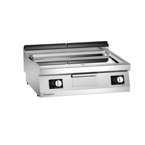 Bếp Chiên Phẳng Bề Mặt Mạ Crom Dùng Gas ANGELO PO 1S0FT7G