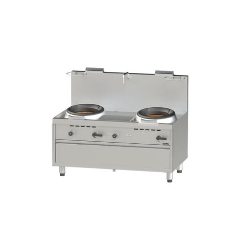 Bếp á dùng gas 2 họng Nayati NGKB 15-90 W2