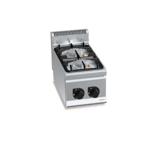 Bếp Âu 2 họng dùng gas Berto's G6F2BPW