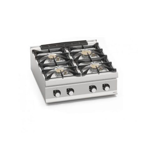 Bếp Âu 4 họng dùng gas Berto's LXG9F4PS