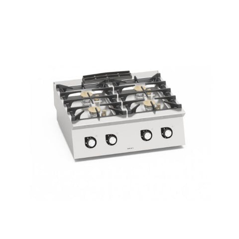 Bếp Âu 4 họng dùng gas Berto's SG7F4B