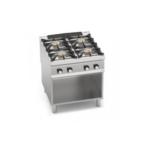 Bếp Âu 4 họng dùng gas có tủ bên dưới Berto's SG9F4MPSP