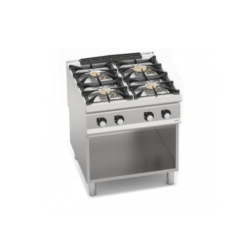 Bếp Âu 4 họng dùng gas có tủ bên dưới Berto's SG9F4MPS