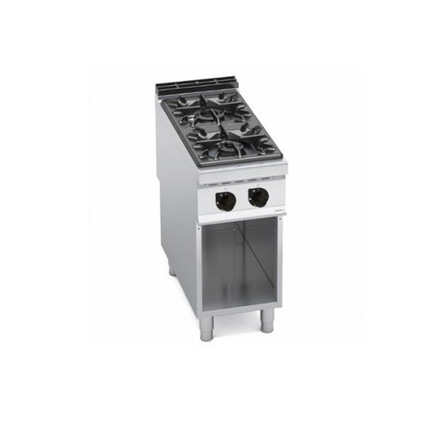 Bếp Âu 2 họng dùng gas kèm tủ Berto's G9F2M