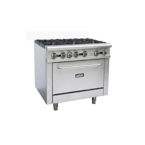 Bếp âu 6 họng có lò nướng EAGLE GR6BO
