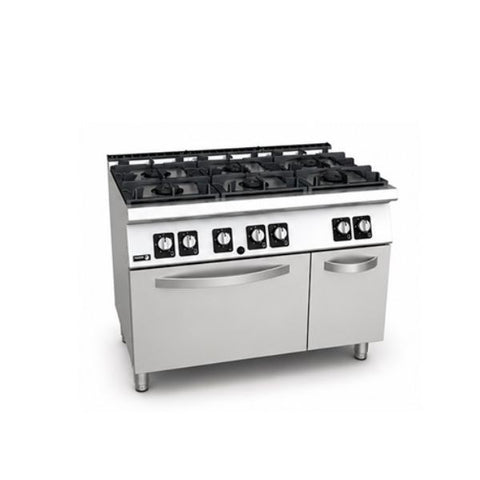 Bếp âu 6 họng có lò nướng Fagor C-G761