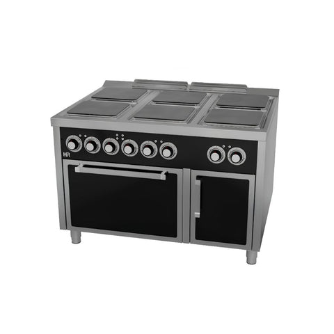 Bếp âu 6 họng điện có lò nướng điện HR FAINCA CE6P900H