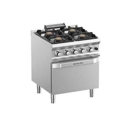 Bếp âu dùng gas 4 họng MBM FB77FGXL có lò nướng