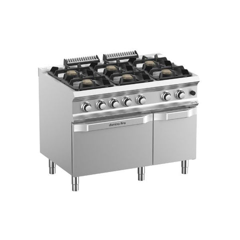 Bếp âu dùng gas 6 họng MBM FB711AFGXL có lò nướng