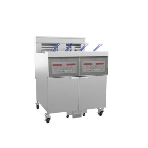 Bếp chiên điện 2 ngăn 23L có bộ lọc dầu Brandon FRYA18CF2-11