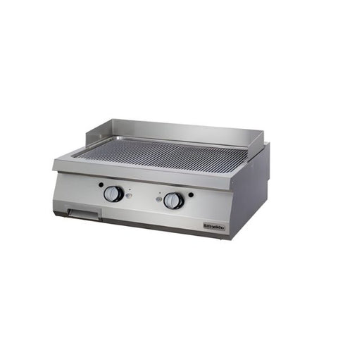 Bếp chiên nhám đôi crom dùng gas Ozti OGG 8070 N
