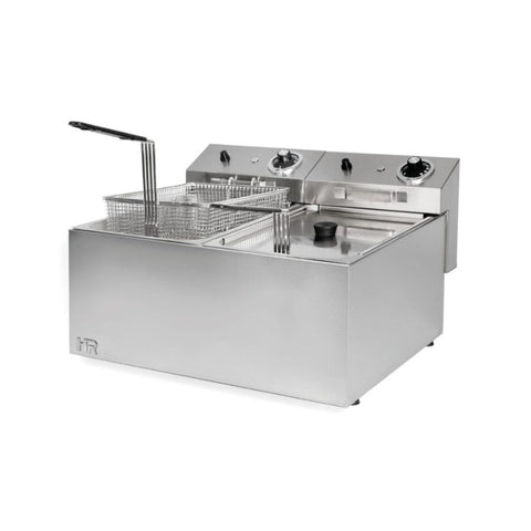 Bếp chiên nhúng điện đôi HR Fainca FD10L10LS