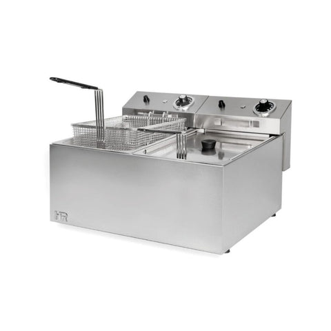 Bếp chiên nhúng điện đôi HR Fainca FD10L10LTRIFS