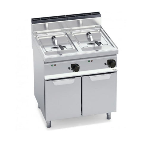 Bếp chiên nhúng đôi dùng điện kèm tủ Berto's E7F10-8M / E7F10-8MS
