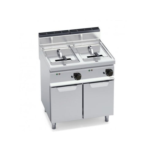 Bếp chiên nhúng đôi dùng điện kèm tủ Berto's E7F18-8M / E7F18-8MS