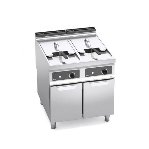 Bếp chiên nhúng đôi dùng điện kèm tủ Berto's E9F22-8M-BF