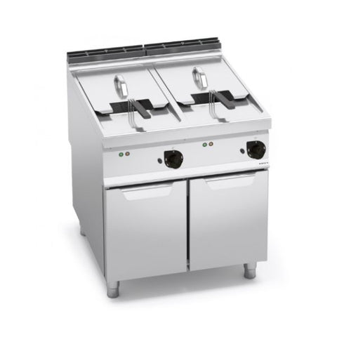Bếp chiên nhúng đôi dùng điện kèm tủ Berto's E9F22-8M