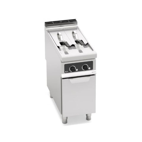 Bếp chiên nhúng đôi dùng điện kèm tủ Berto's E9F7+7-4M-BF