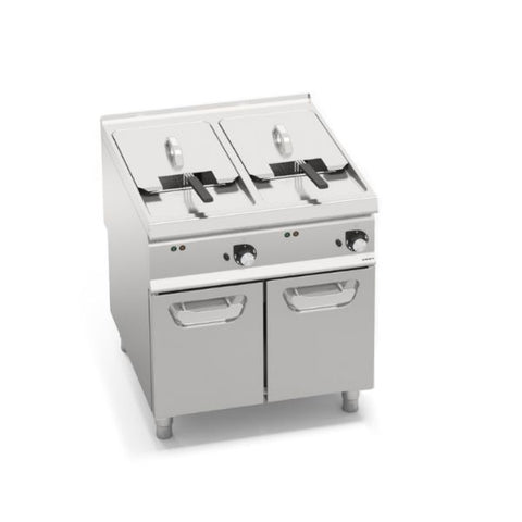 Bếp chiên nhúng đôi dùng điện kèm tủ Berto's SE9F22-8MS