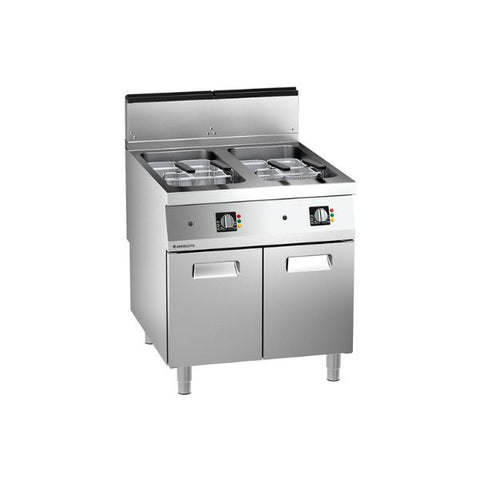 Bếp chiên nhúng đôi dùng gas 22+22L ANGELO PO 1N1FR2I