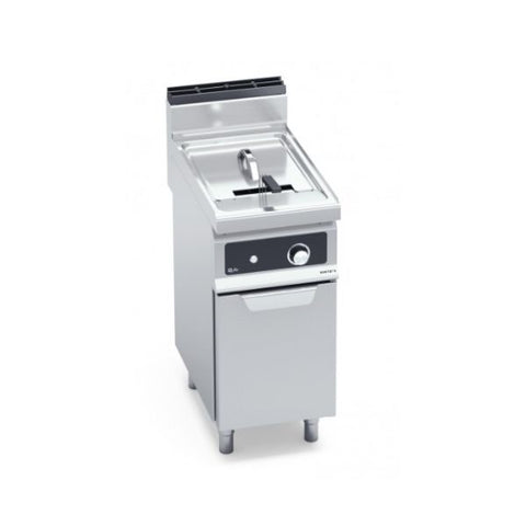 Bếp chiên nhúng đơn dùng điện kèm tủ Berto's E7F18-4M-BF / E7F18-4MS-BF