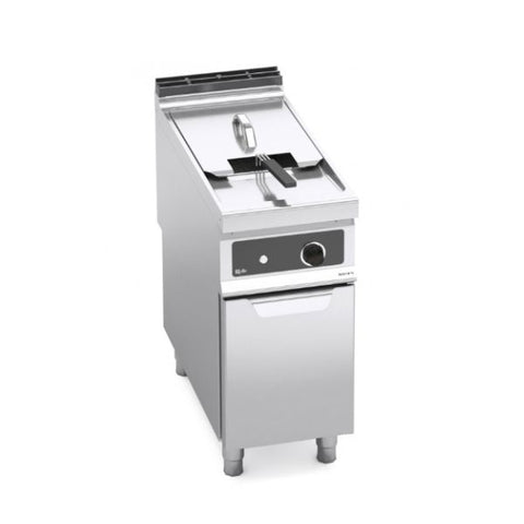 Bếp chiên nhúng đơn dùng điện kèm tủ Berto's E9F18-4M-BF